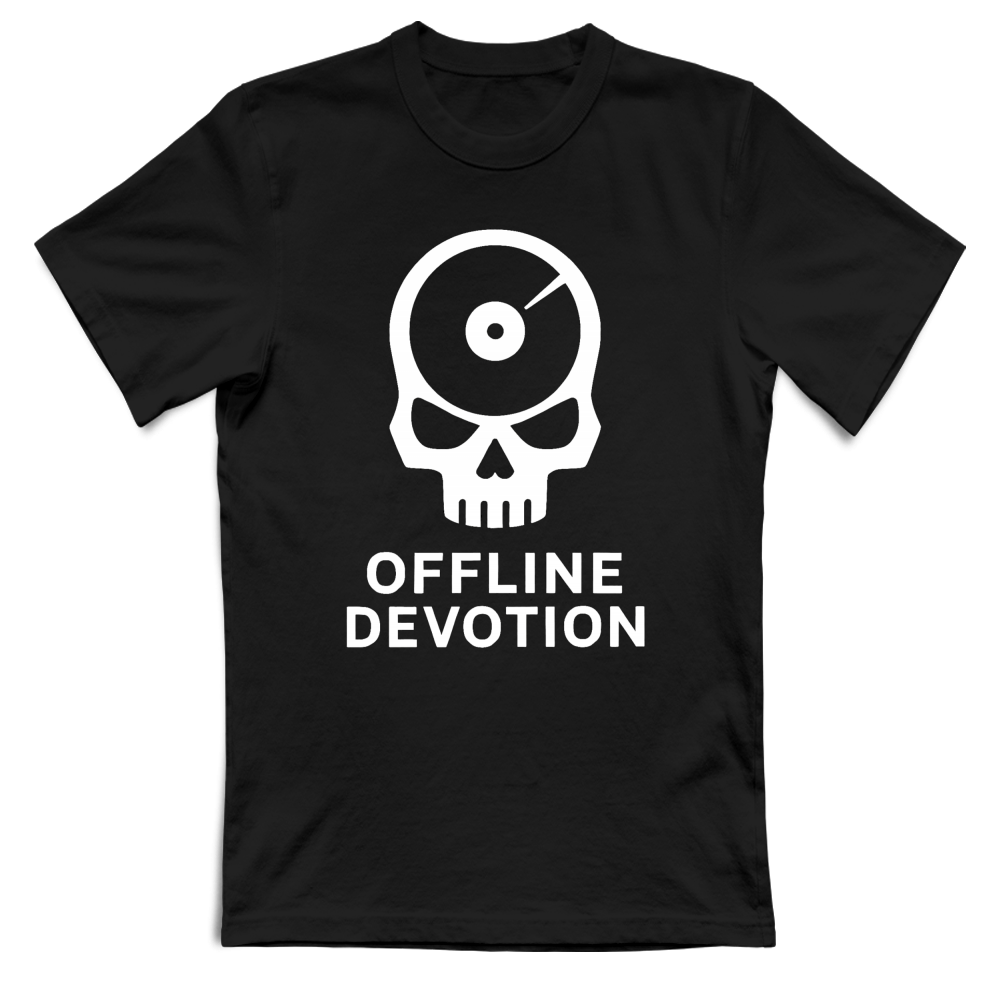 T-Shirt Unisex Offline Devotion T-shirt Black
