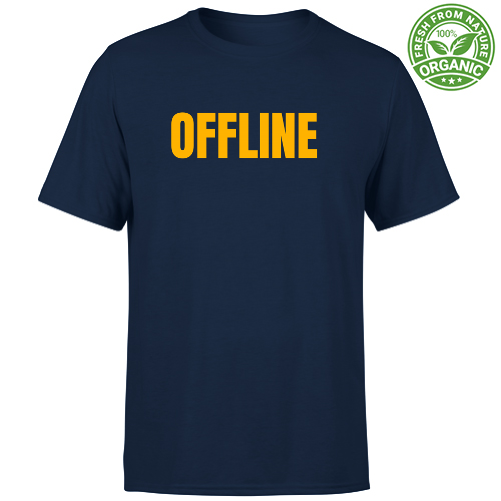 T-Shirt Unisex Organic OFFLINE RECORDS T-SHIRT