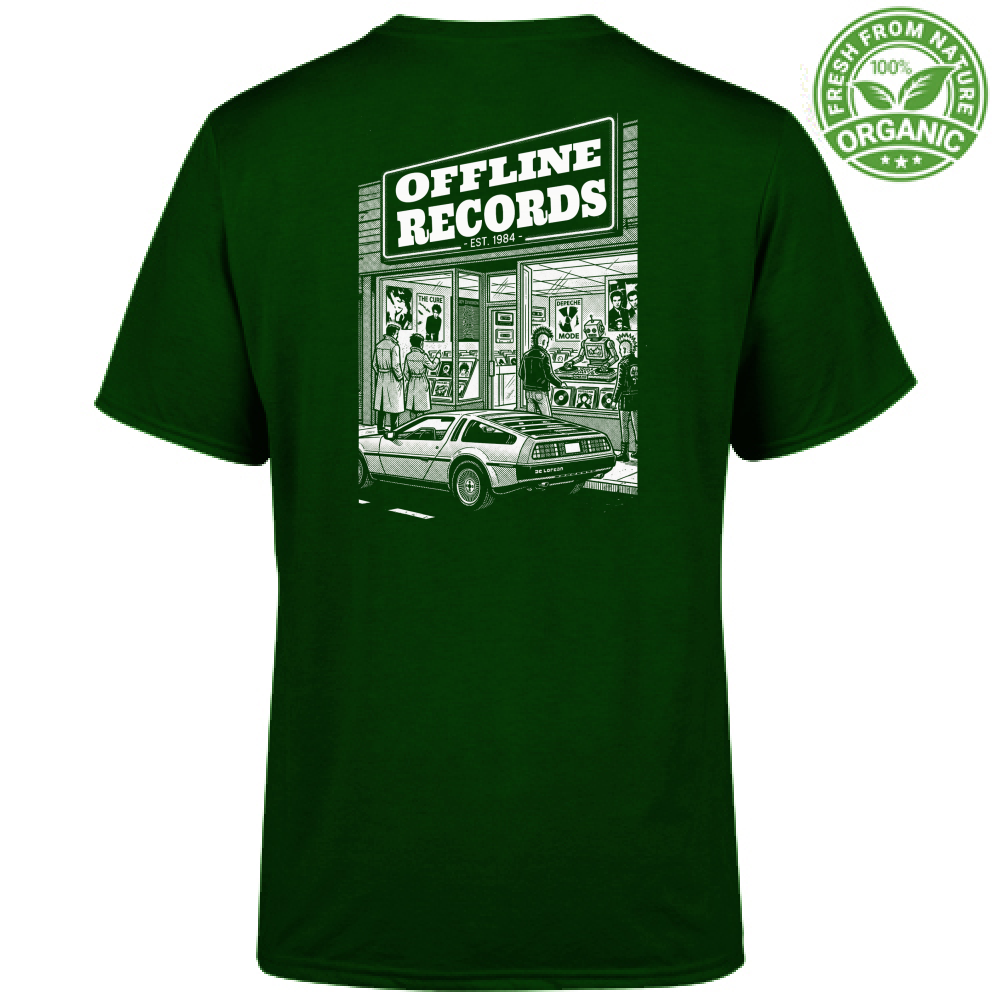 T-Shirt Unisex Organic OFFLINE RECORDS T-SHIRT