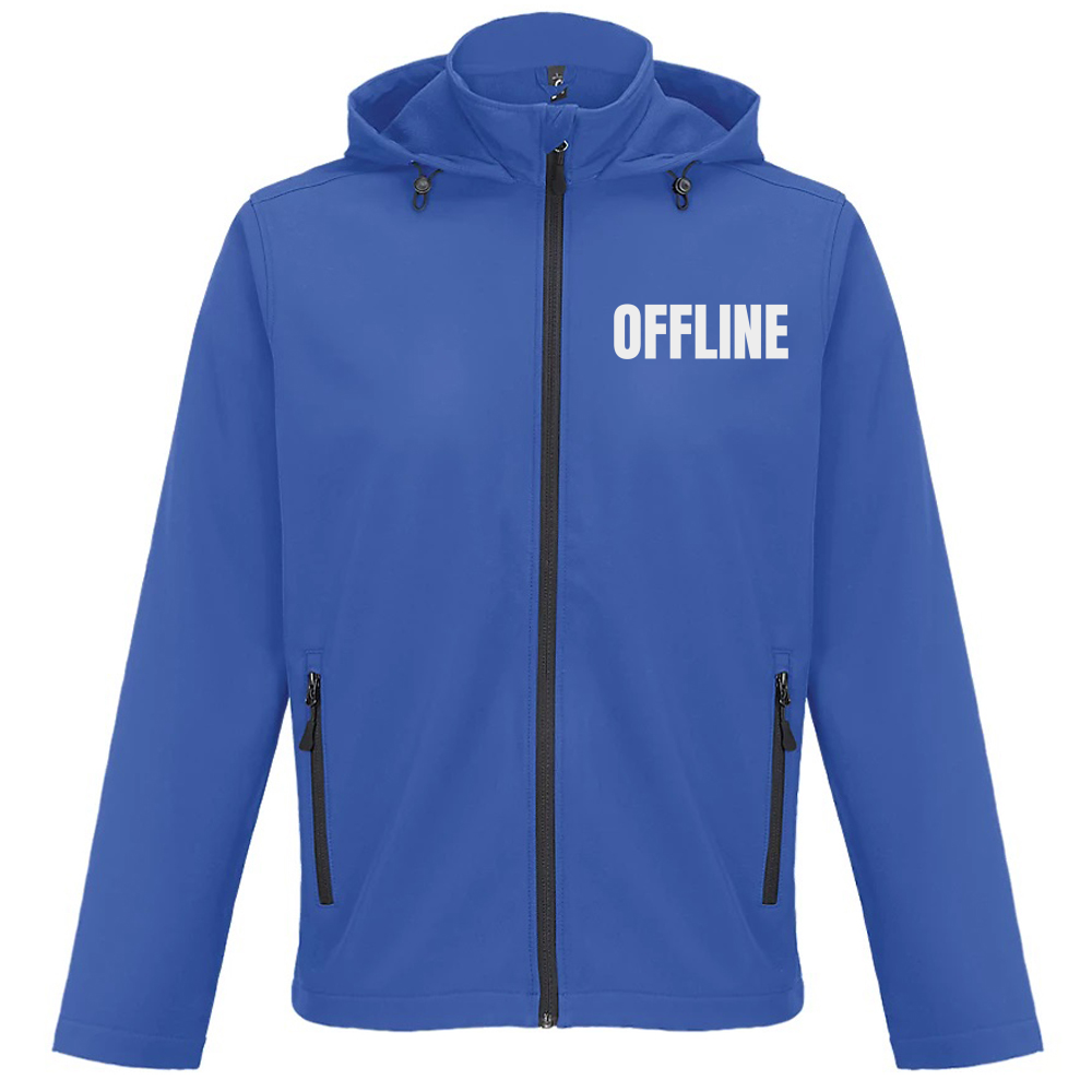 Giacca con Cappuccio Softshell OFFLINE BABY SURF FELPA