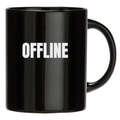 Tazza Nera Play Me Offline Tazza
