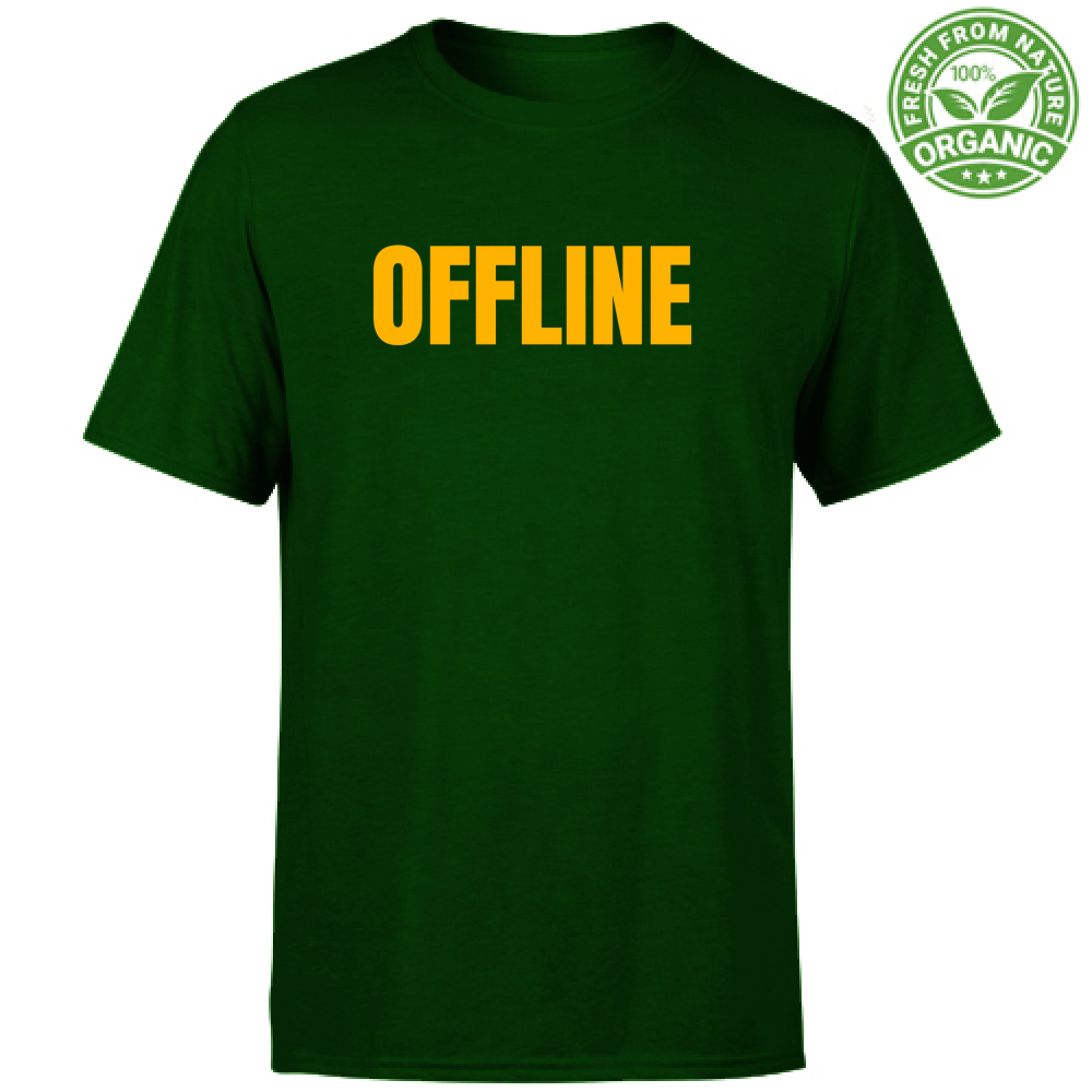 T-Shirt Unisex Organic OFFLINE RECORDS T-SHIRT