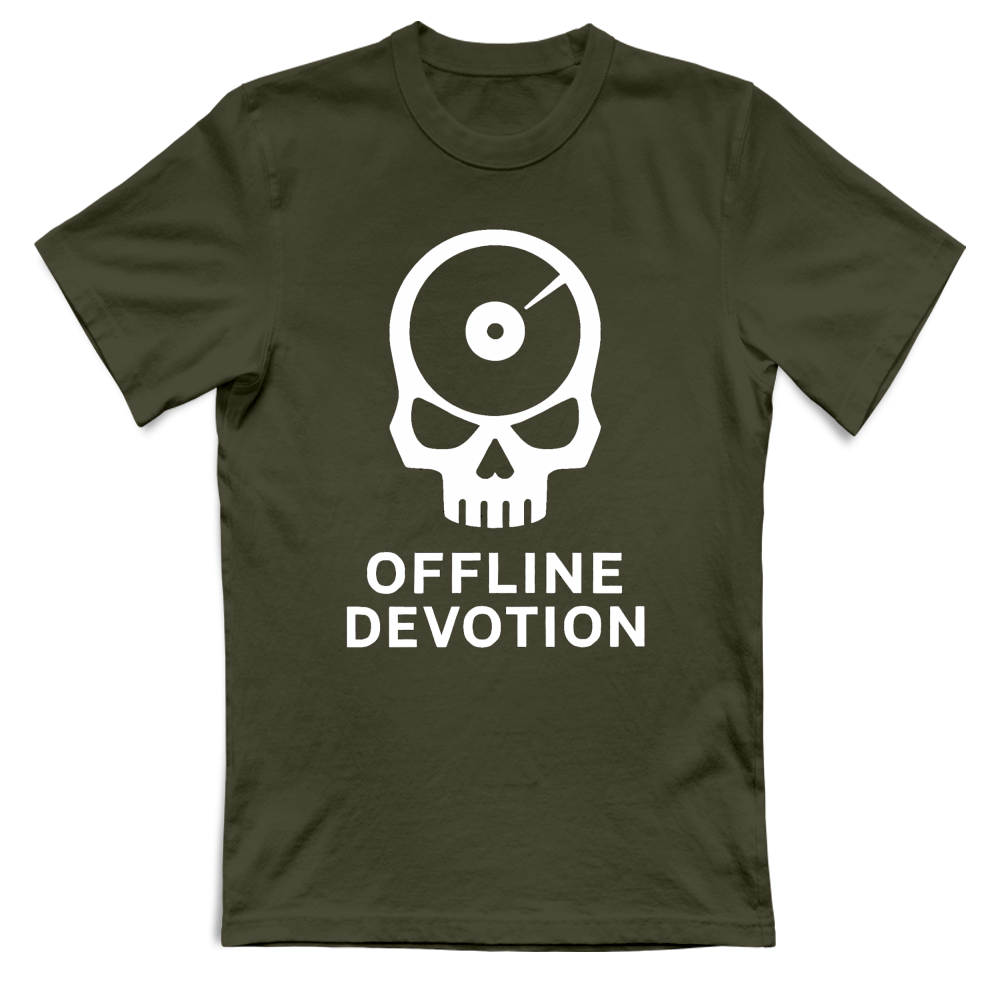 T-Shirt Unisex Offline Devotion T-shirt Black