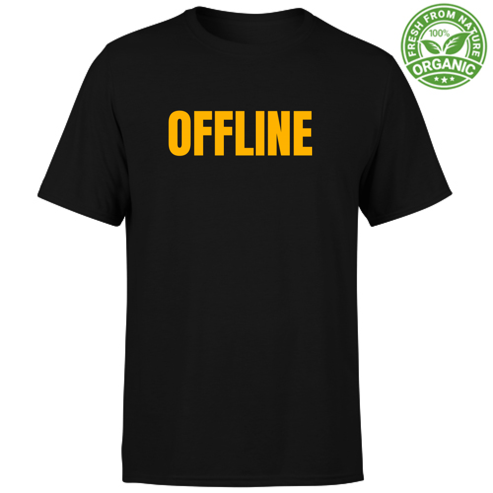 T-Shirt Unisex Organic OFFLINE RECORDS T-SHIRT