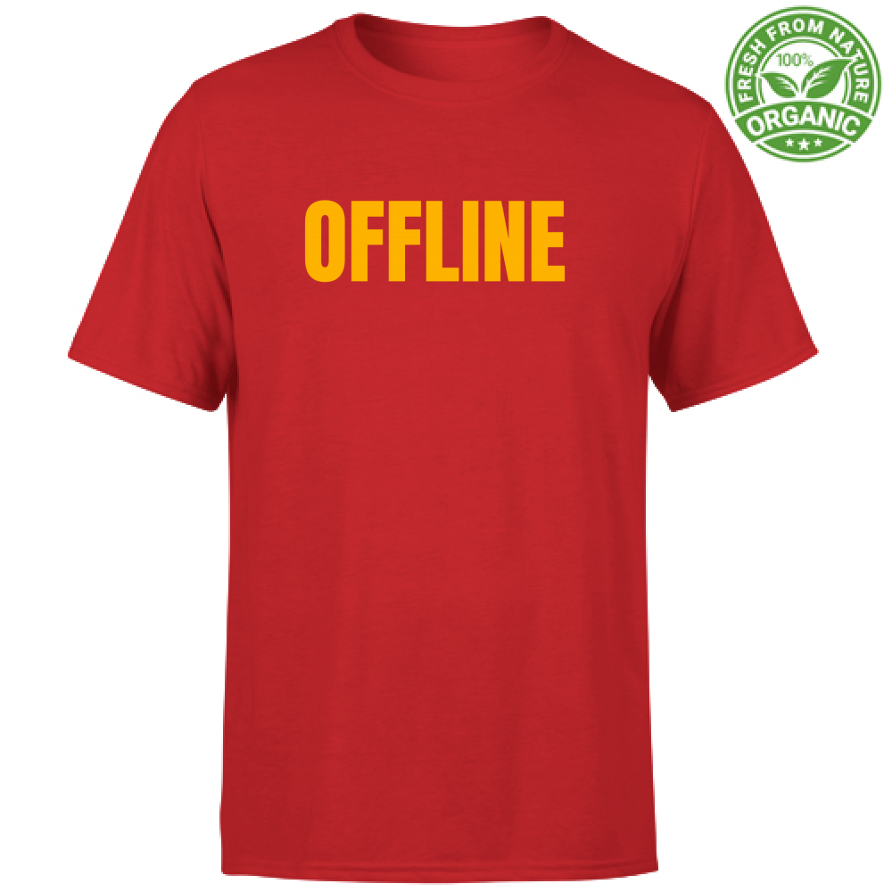 T-Shirt Unisex Organic OFFLINE RECORDS T-SHIRT