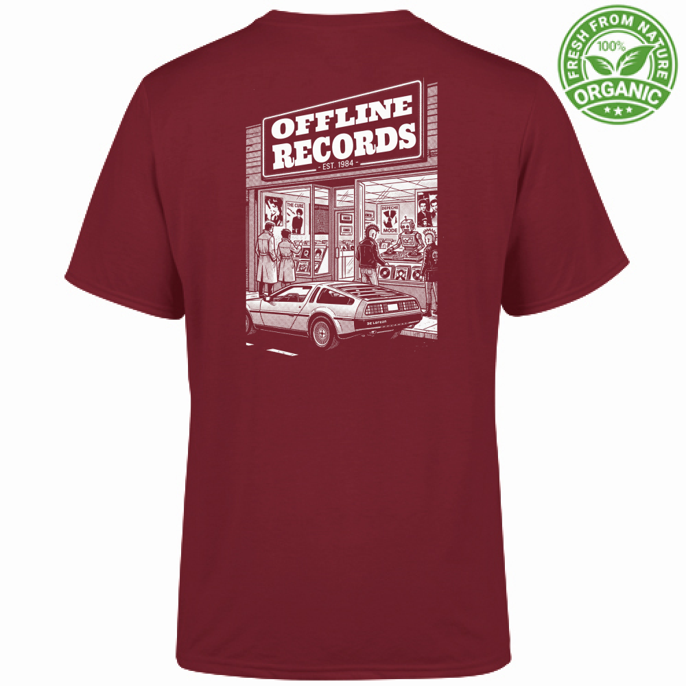 T-Shirt Unisex Organic OFFLINE RECORDS T-SHIRT