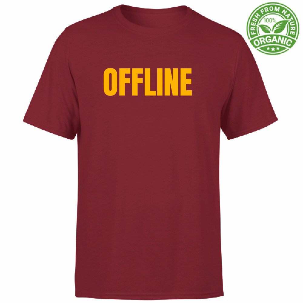 T-Shirt Unisex Organic OFFLINE RECORDS T-SHIRT