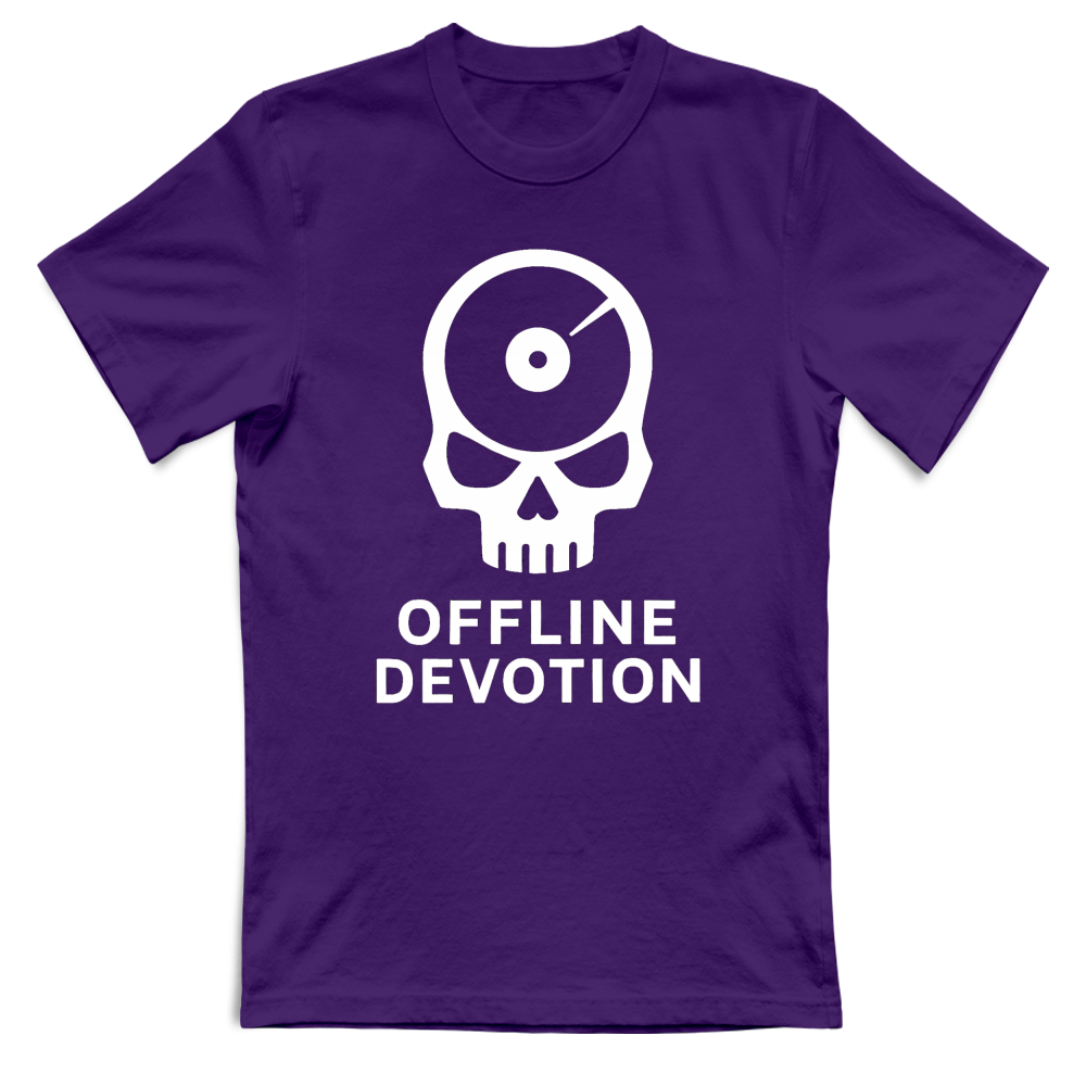 T-Shirt Unisex Offline Devotion T-shirt Black