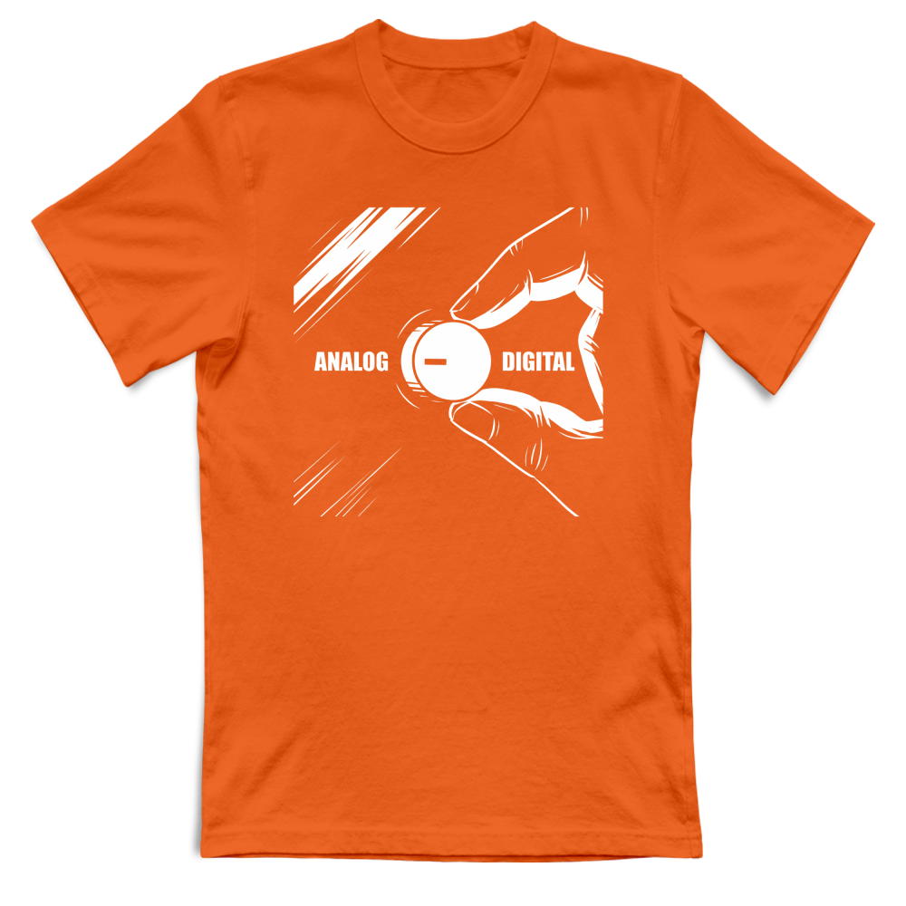 T-Shirt Unisex Analog vs Digital T-shirt