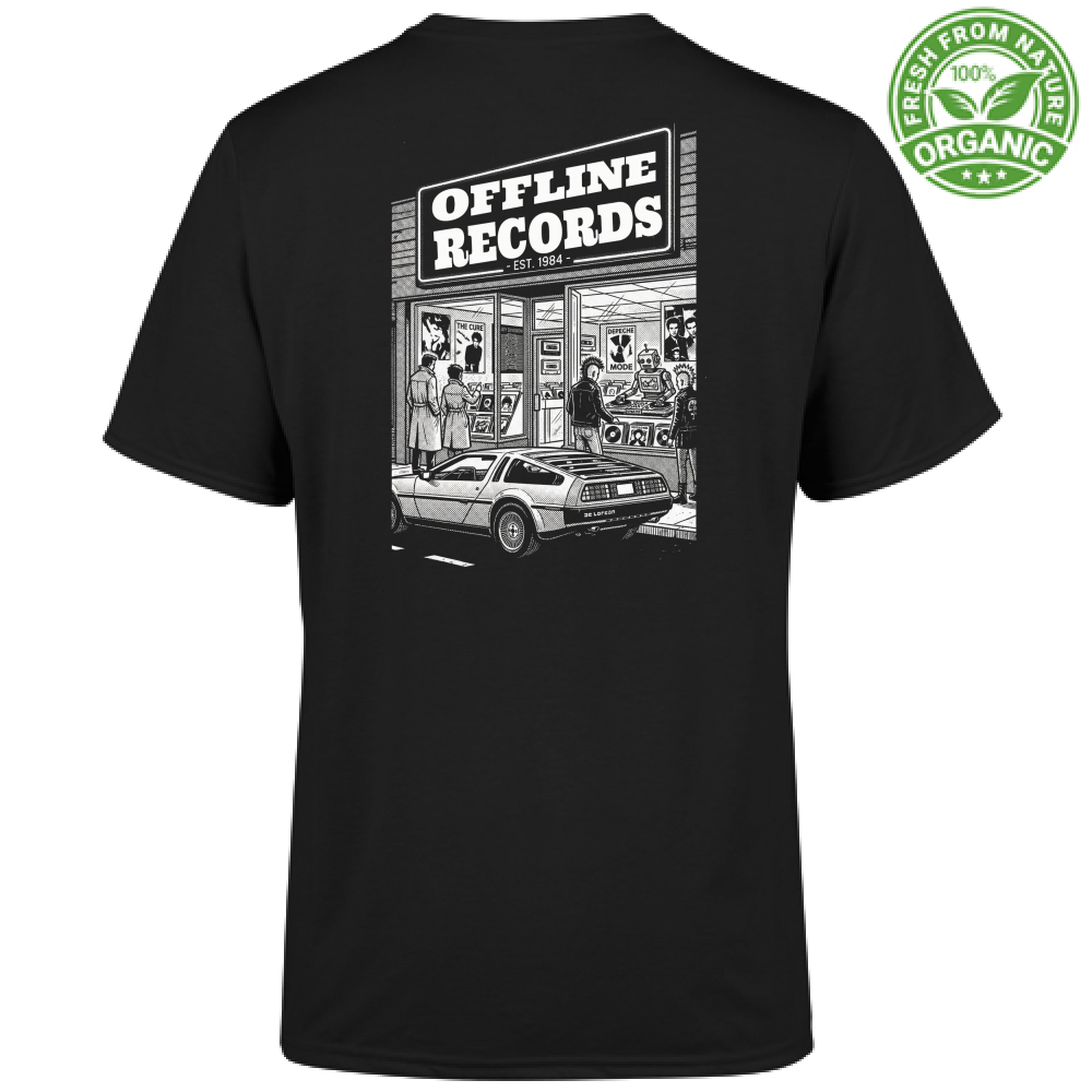 T-Shirt Unisex Organic OFFLINE RECORDS T-SHIRT