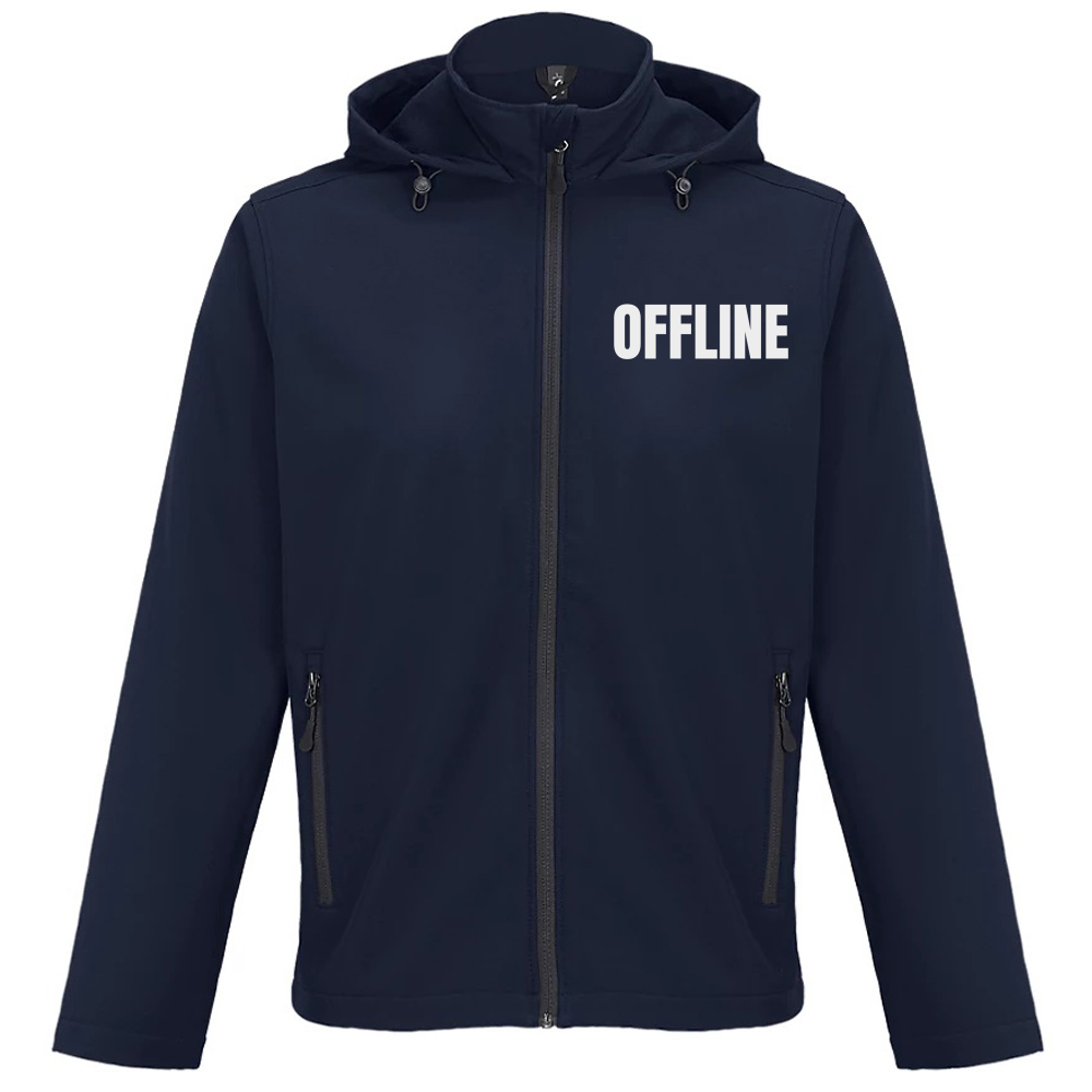 Giacca con Cappuccio Softshell OFFLINE BABY SURF FELPA