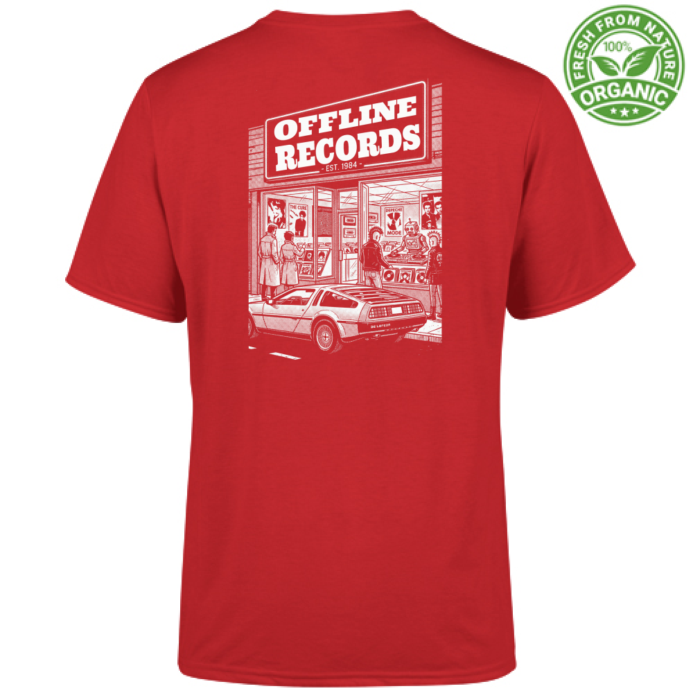 T-Shirt Unisex Organic OFFLINE RECORDS T-SHIRT